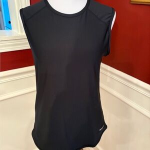 Classic Black Sleeveless Workout Tee by Sporti (NWT).
